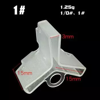 50 шт. держатели для рыболовных приманок тройной крючок протектор безопасность вне рыбалки 1