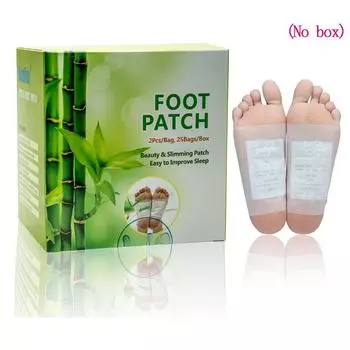 50 шт. Детокс-пластырей для ног, выводящих токсины из организма, для похудения, очищающих травяных пластырей