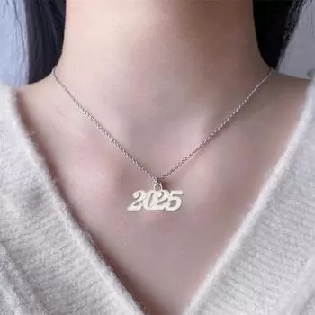 50 шт. DIY 2025 Подвеска для шляпы, браслета, ожерелья, ювелирного аксессуара, шарма, новогоднего подарка, набор для творчества, подвеска в виде цифры, мини-ювелирные изделия, печатки, шармы золотистый