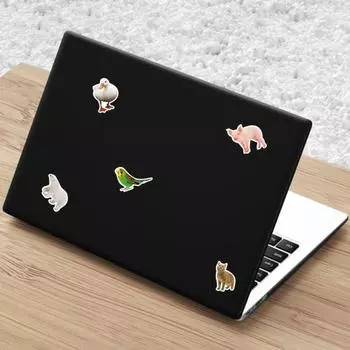 50 шт. DIY наклейка водостойкая антивыцветающая самоклеящаяся ПВХ милая серия зоопарка наклейка с дикими животными наклейка на бутылку для ноутбука школьные аксессуары D