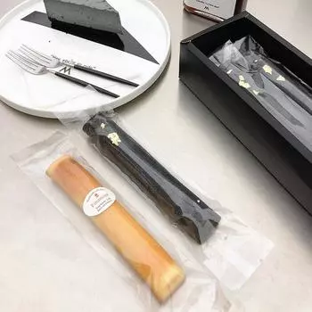 50 шт. длинная сигара Fernanxue прозрачная пластиковая упаковка пакеты для выпечки десерта упаковка для печенья 4.5x22cm