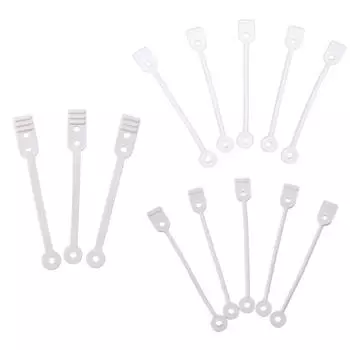 50 шт. длинных щипцов для завивки волос, профессиональные резиновые палочки для завивки волос, сменные эластичные инструменты для укладки волос в парикмахерской C