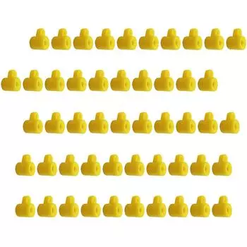 50 шт. Duo Lock Snap рыболовная леска грузило слайдеры грузило соединитель лески грузило слайдер вертлюг аксессуары для морской рыбалки B