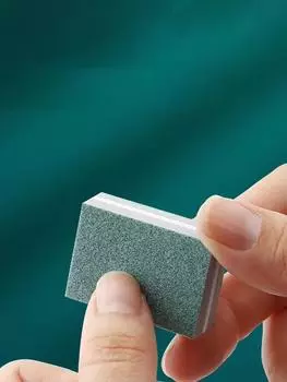 50 шт. Двусторонняя мини-губка для полировки ногтей с пилочкой и буфером