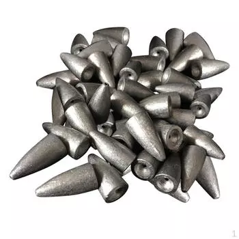 50 шт. фигурные грузики, аксессуары для рыболовных грузил 7g