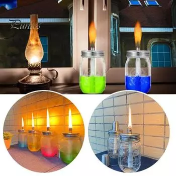 50 шт. фитиль для фонарей из стекловолокна сменные фитили долговечные чистые горящие фитиль для фонарей бутылки 25cm