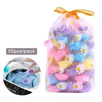 50 шт. гранулы для ароматизации белья, смягчитель для белья с длительным сроком службы