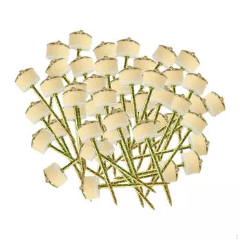 50 шт. гвоздей для бетонных стен, цемент, гвозди с острым концом для цемента, крепеж, кладка Total length 7.6cm