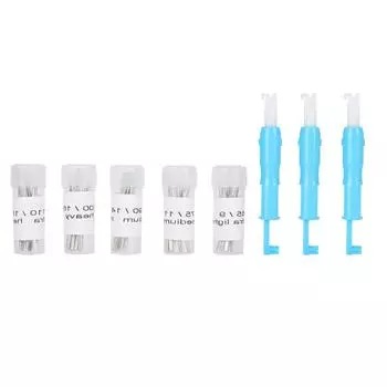 50 шт. иглы для швейной машины из железного сплава для различных тканей, бытовые принадлежности