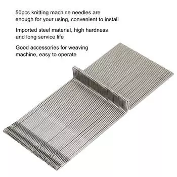 50 шт. иглы для вязальной машины подходят для SK218 SK280 SK580 SK840 SK325 SK360