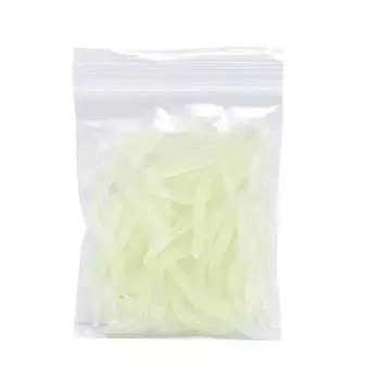 50 шт. Имитация дождевых червей 35 мм Искусственные рыболовные приманки Снасти Мягкие приманки