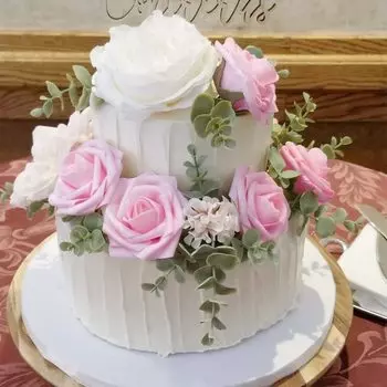 50 шт. искусственных роз из пенопласта, искусственные цветы, искусственные розы со стеблем, свадебный букет своими руками, центральное украшение для девичника, цветочная композиция для вечеринки 50pcs чистый белый