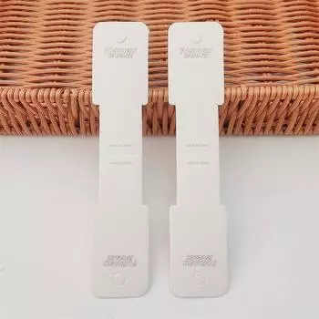 50 шт. карточек для показа шнура для волос, картонной упаковки, бирки для поделок