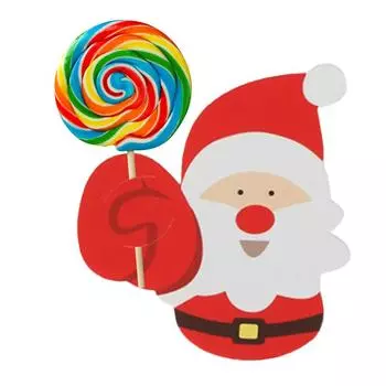 50 шт. Карточки с изображением пингвина Санта-Клауса из пищевого белого картона, подарочные упаковки для конфет, обертывания конфет для свадеб Santa Claus