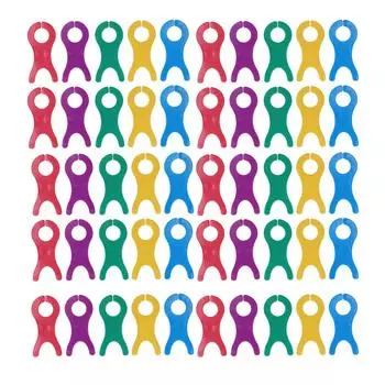 50 шт. катушки для пряжи прочные пластиковые подходящего размера легкие яркие цветные катушки для пряжи