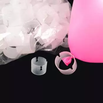 50 шт., кольцо для арки с воздушными шарами, пряжка, инструмент для изготовления арки, пластиковый зажим для воздушного шара, кронштейн, соединительный зажим для дня рождения, свадьбы, выпускного вечера 50Pcs