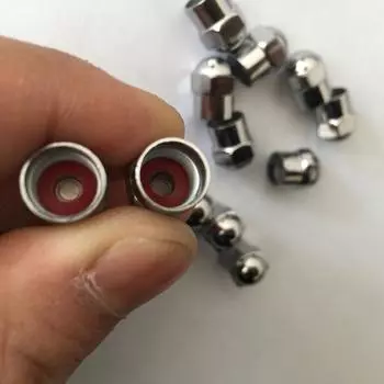 50 шт. колпачки для давления воздуха в автомобильных шинах, колпачки для клапанов на колесах автомобилей, аксессуары для шин серебряный