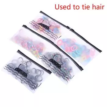 50 шт./компл. цветные эластичные резинки для волос, держатели для хвостиков, аксессуары для волос для девочек