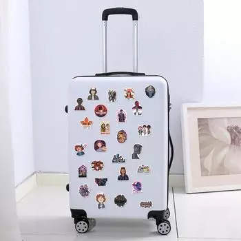 50 шт./компл. модные разнообразные стили милые и забавные наклейки на гитару драматические граффити наклейки стакан для воды скейтборд декоративные канцелярские принадлежности для студентов