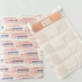 50 шт./компл. пластырь для оказания первой помощи одноразовый ультратонкий пластырь для заживления ран хирургический пластырь для заживления ран для взрослых S