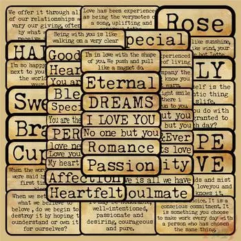 50 шт./компл. ретро английские этикетки серии 01 наклейки водонепроницаемые DIY модные каракули наклейки наклейки