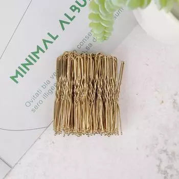 50 шт./компл. заколка для волос с волнистыми U-образными заколками для волос, зажим для салона, заколки для волос