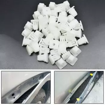 50 шт./комплект крепежный зажим 8*8,5 мм отверстие аксессуары автомобильный подкрылок