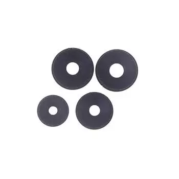 50 шт. Композитная водонепроницаемая прокладка из нержавеющей стали, противоскользящая шайба, кровельные шайбы для винтов с хвостовиком M4.2/4.8/5.5/6.3 A2