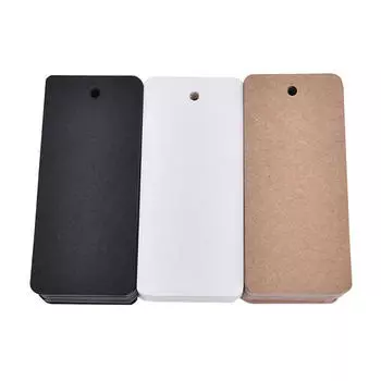 50 шт. крафт-бумага бирки для подарков на день рождения этикетки открытки своими руками коричневый