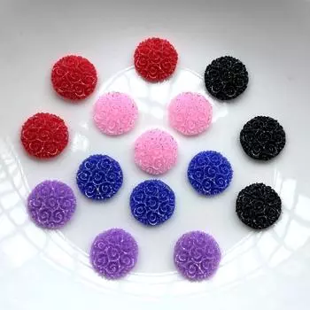 50 шт., красивое розовое лицо, круглый золотой порошок, смола, горный хрусталь, украшение на плоской спине, украшения для ювелирных изделий своими руками, аксессуары, серьги, украшение разноцветный