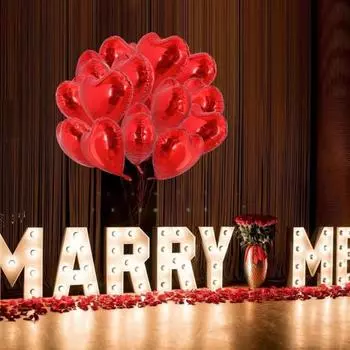 50 шт. Красные воздушные шары в форме сердца из алюминиевой фольги, воздушные шары в форме сердца для украшения Дня святого Валентина, свадьбы, помолвки, годовщины, вечеринки красный