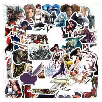 50 шт. Креативные водонепроницаемые наклейки из ПВХ для стаканов с водой, багажа, ноутбуков, скутеров, мотоциклов One Size