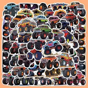 50 шт. Креативные водонепроницаемые наклейки Monster Truck для ноутбуков и чемоданов 50 pieces, OPQ231