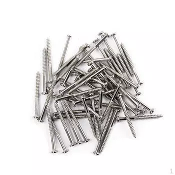50 шт. крепежные винты для звукоснимателей для бас-гитары для деталей JB P90