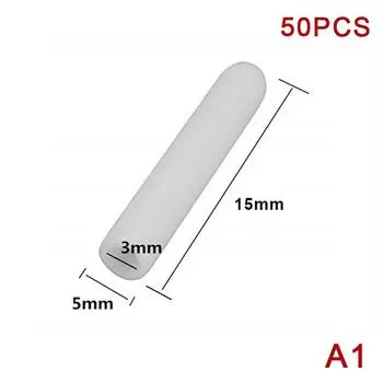 50 шт. Крышки для посудомойки, наконечники, защитные колпачки для зубцов, гибкие круглые заглушки, защитные рукава для острых предметов, предотвращающие столкновение A1