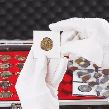 50 шт квадратных картонных держателей для монет 20,5 мм-40 мм коллекция монет альбом футляр для хранения Маяк штамп крышка протектор дисплей однотонный простой 20.5mm