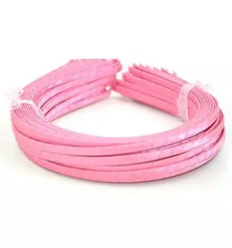 50 шт./лот 5 мм Девочки Однотонная лента Обтянутая Повязка для волос 21 цвет Детская Металлическая Жесткая Повязка для волос Аксессуары для волос Головной убор для детей Size fits all