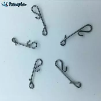 50 шт./лот, плетеные соединители без узлов, соединитель для лески, соединитель для рыболовной бочки, поворотный аксессуар S