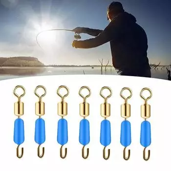 50 шт./лот, рыболовные вертлюги, роликовый соединитель, зажим для лески, кольцо, кольцо с 8 словами, быстрая ссылка, рыболовные снасти, аксессуары S