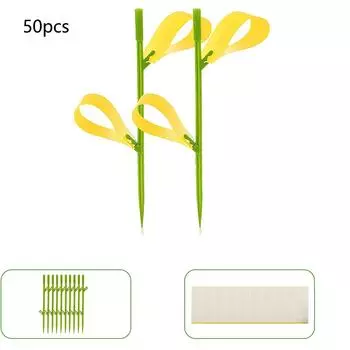 50 шт. ловушки для фруктовых мух в помещении для защиты растений и контроля насекомых в комнатных растениях