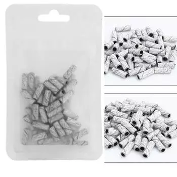 50 шт. маленьких шлифовальных лент для маникюра, гладкие и прочные инструменты для нейл-арта W120