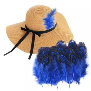 50 шт. Материалы ручной работы Натуральные перья DIY Craft 4-8 см Ювелирные изделия Аксессуары Одежда Сумки