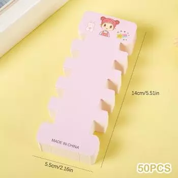 50 шт. милые аксессуары для волос картонные этикетки для показа этикетки для волос веревка упаковка розовый