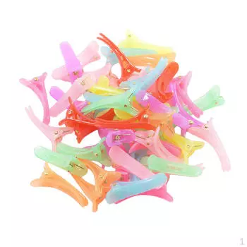 50 шт. милые детские аксессуары ярких цветов в ассортименте, заколки-заколки для волос 3,5 см