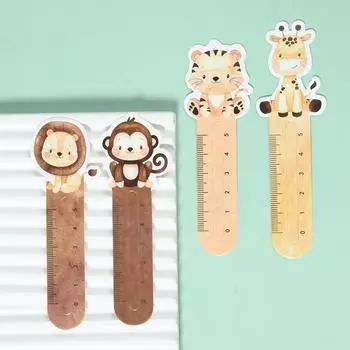 50 шт. милые закладки в виде животных линейка учительские призы маркеры для книг сувениры для вечеринок с животными для детей детский душ день рождения вечеринка сумки декор