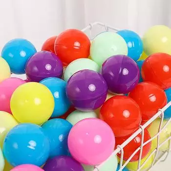 50 шт. Мини 32 мм прозрачная пластиковая капсула игрушка сюрприз мяч модель подарок