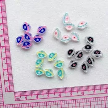 50 шт., мини-капля масла, ночник, планета, для укрепления ногтей, аксессуары из смолы, ювелирные изделия «сделай сам», аксессуары, заколки для волос, материалы ручной работы розовый