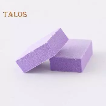 50 шт., мини-многофункциональные маникюрные инструменты из ЭВА, буферные блоки для ногтей фиолетовый