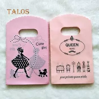 50 шт., мультяшный медведь, сердце, цветок, микс, небольшой мини-подарок, красивые узоры, сумки для ювелирных изделий, сумка для монет