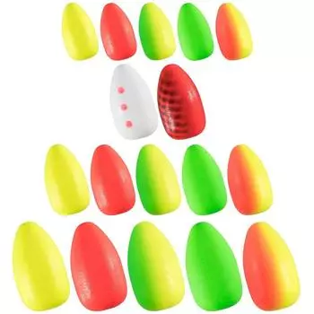 50 шт. набор поплавков для рыбалки на бобах, пенопластовые поплавки, шарики, бусины, донная оснастка, такелаж, рыболовные снасти, аксессуары